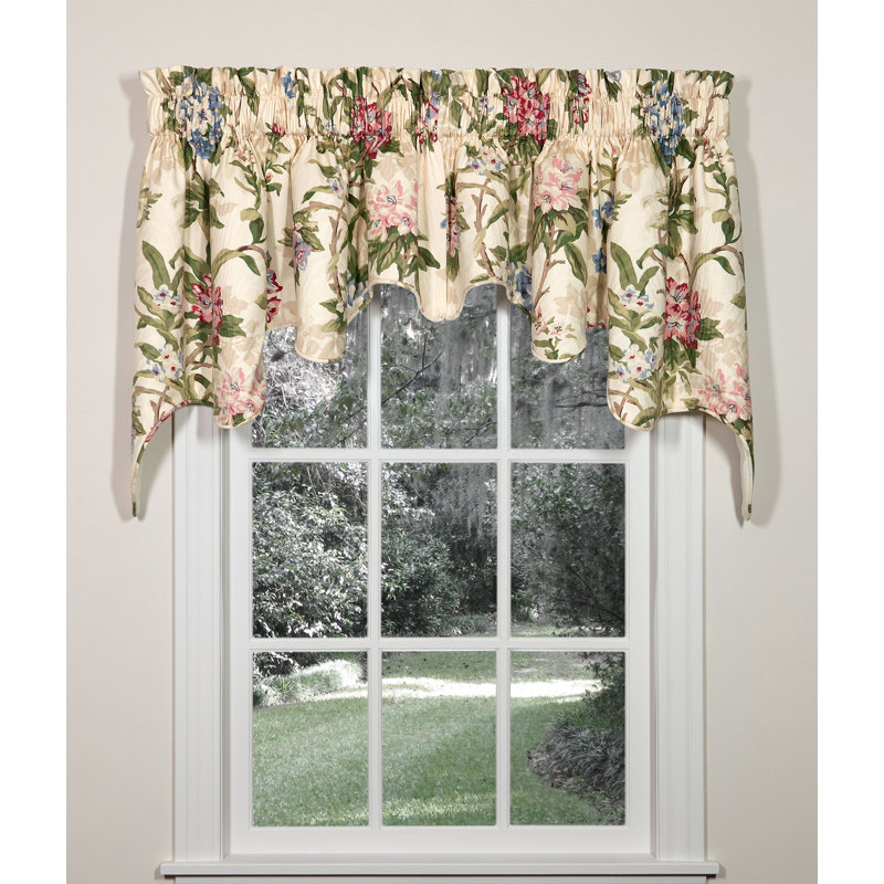 August Grove® Eaman Swag 100" Window Valance & Reviews Wayfair